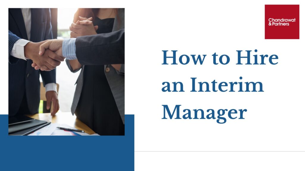 Interim Management Services - Chandrawat & Partners